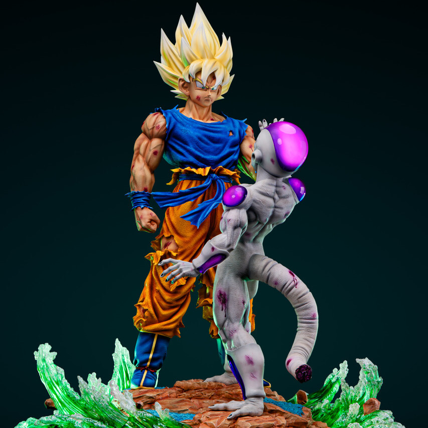 Figure Class x Oracle Studio Goku VS Frieza